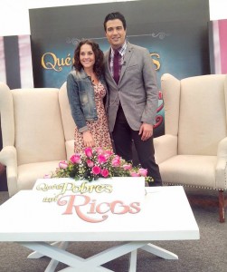 Jaime Camil and Zuria Vega, protagonists of the melodrama